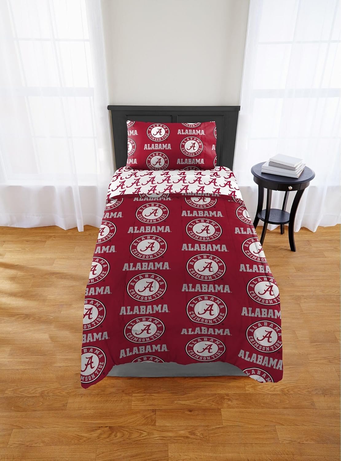 Northwest NCAA Alabama Crimson Tide Twin Bed in Bag Set #897725352