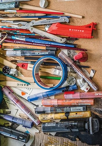 Miniatura 4 de Montana - Marcador acrílico de 0.028 in con punta extrafina, luz azul choque