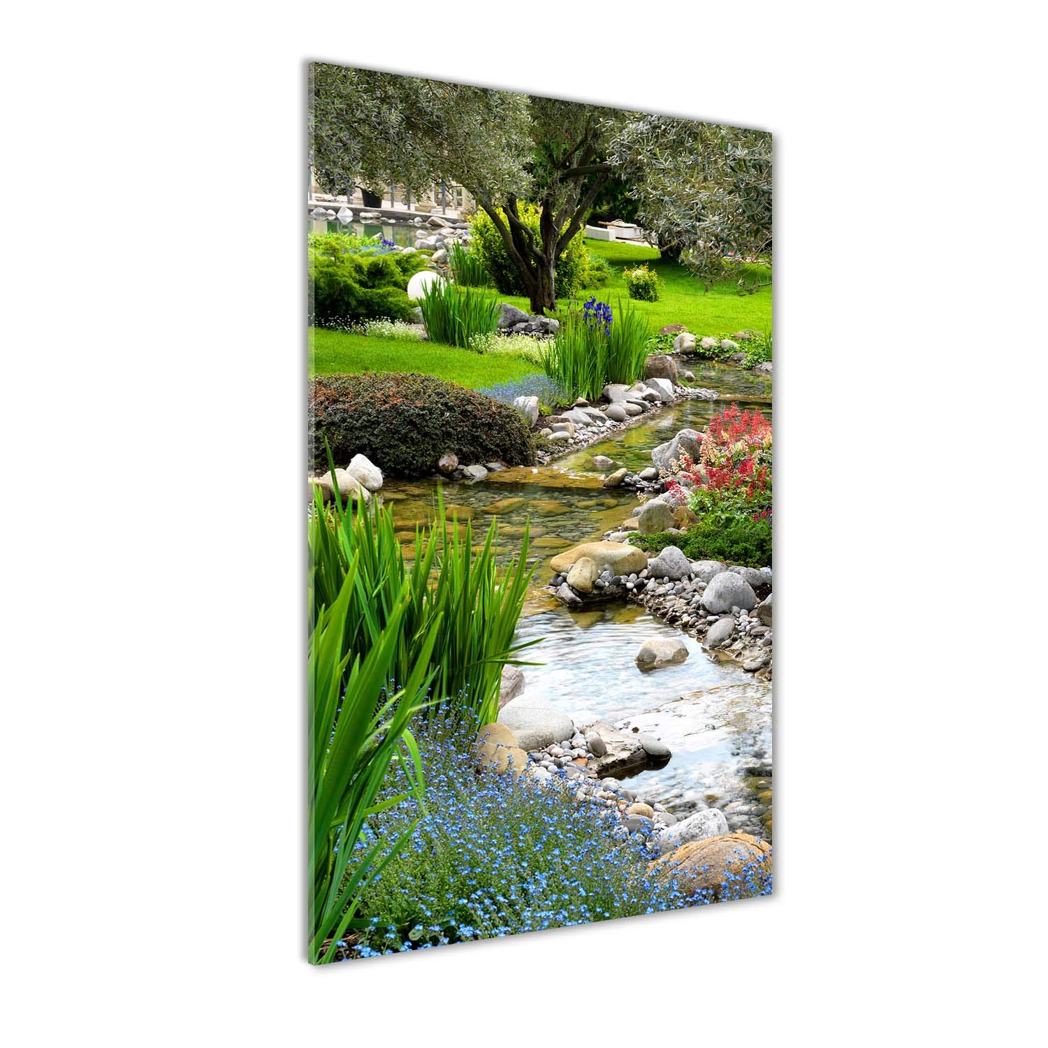 Déco Mural en Plexiglas Tulup 70x140 cm pour Salon Moderne Thème Vert Nature