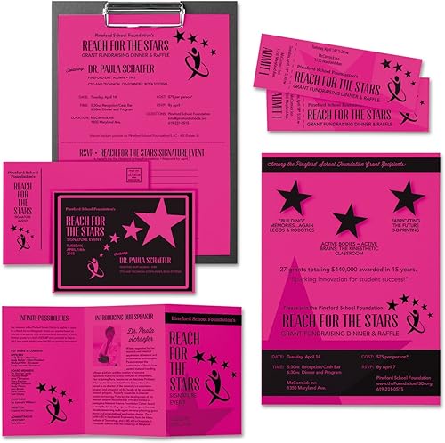 Miniatura 10 de Neenah Paper 21911 Astrobrights Cartulina de colores, 8.5 pulgadas x 11 pulgadas, 65 lb176 GSM, azul despejado, 250 hojas