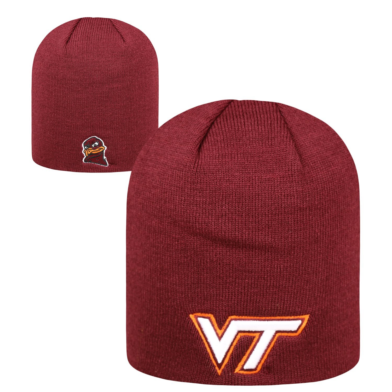 Top of the World Virginia Tech Hokies EZ DOZIT Beanie Team Color