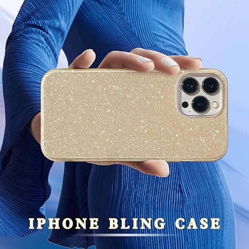 Miniatura 4 de MATEPROX Funda compatible con iPhone 13 Pro Max de 6.7 pulgadas (dorado)