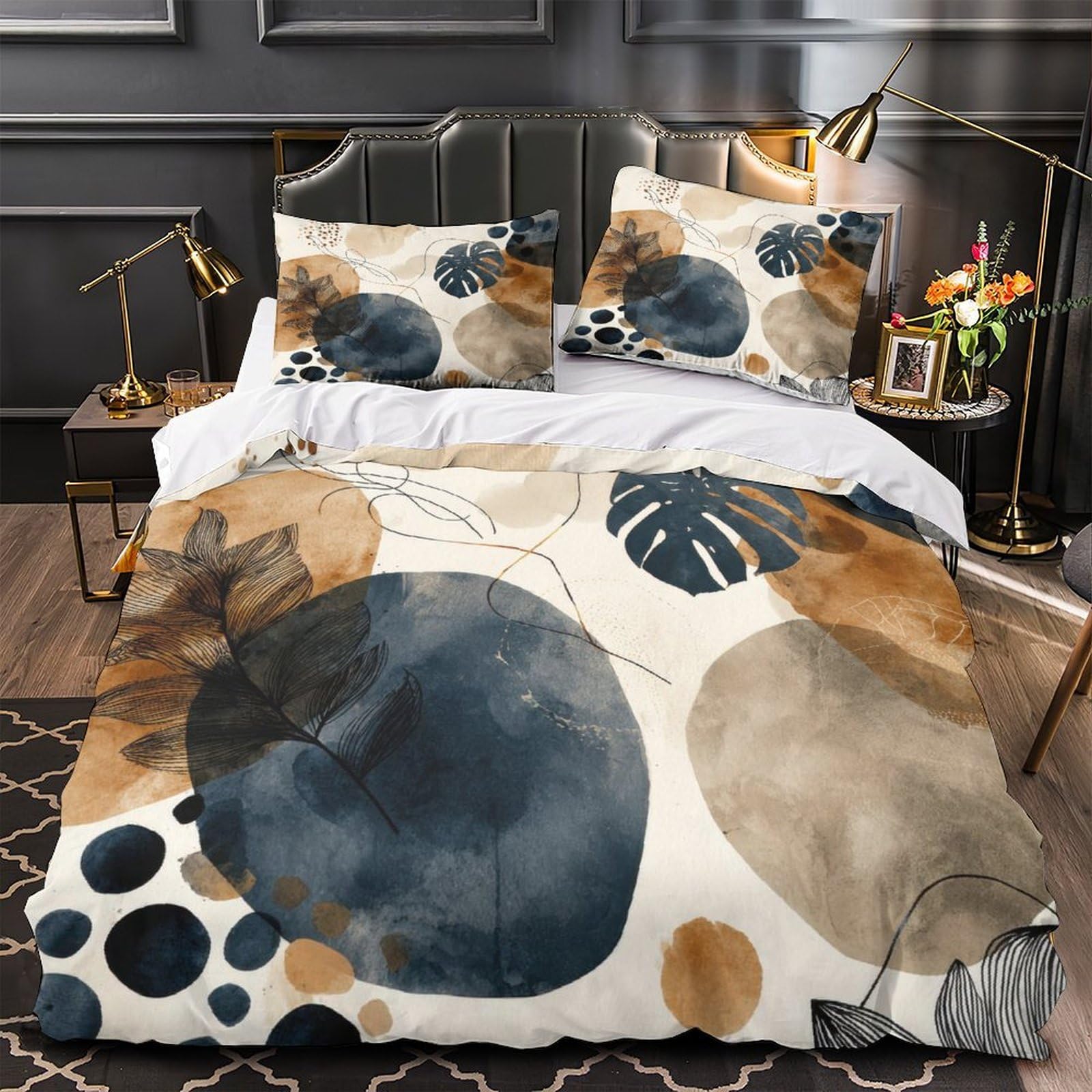 Parure de Lit 3D Fluide pour des Nuits de Sommeil Super Douces en Couple