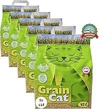 Cat Litter Natural Clumping Litter 5 x 12 L = 60 L