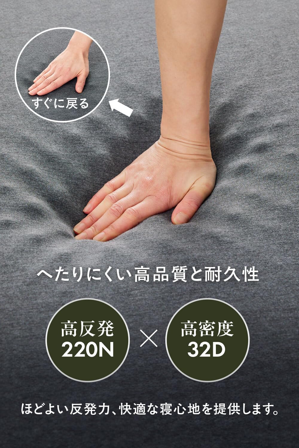 Amazon｜HUGMIN® ハグミン ごろ寝マット 【 折りたたみ マットレス