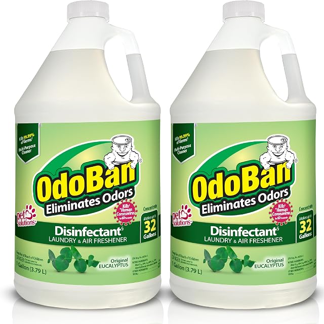 OdoBan Original Eucalyptus Scent Disinfectant Concentrate and Odor Eliminator