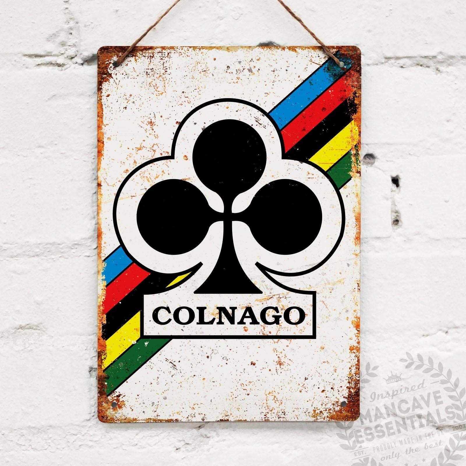 SIGNCHAT Colnago Bike Cycling Vintage Tin Sign Metal Decor Metal Sign Wall Metal Tin Sign 8X12 inches
