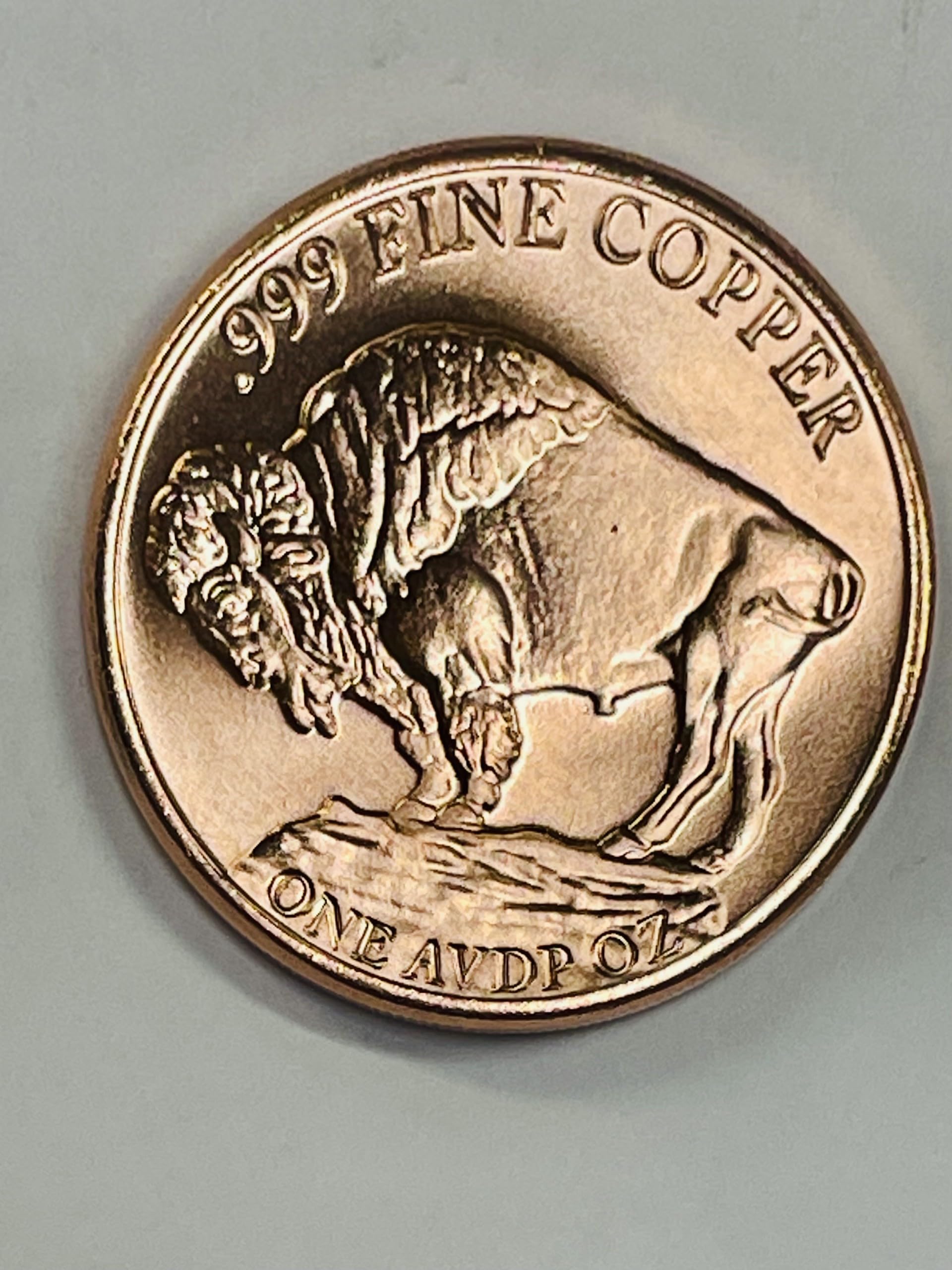 Amazon.com: 1 oz Uncirculated .999 Fine Copper Buffalo Bullion