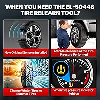 Vista 2 de KINGBOLEN EL-50448 herramienta de aprendizaje TPMS para el sistema de monitoreo de presión de neumáticos automático de GM, herramienta de activación