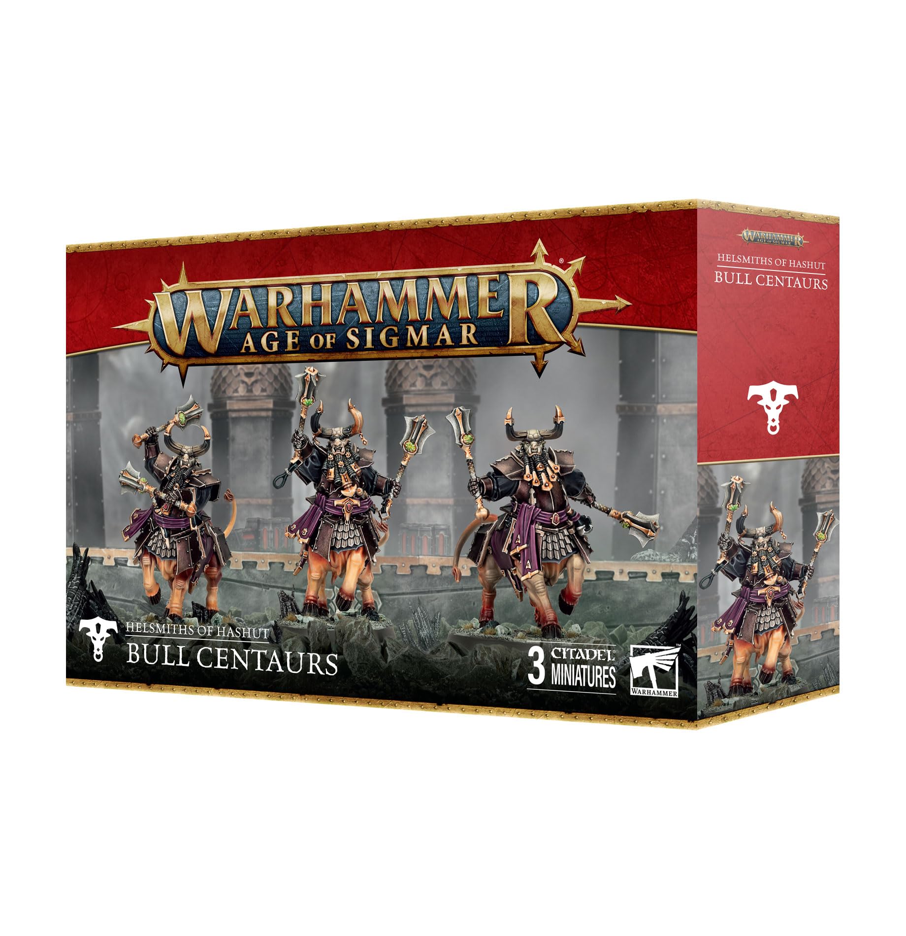 Games Workshop - Warhammer - Age of Sigmar - Helsmiths Of Hashut: Bull Centaurs/Anointed Sentinels.
