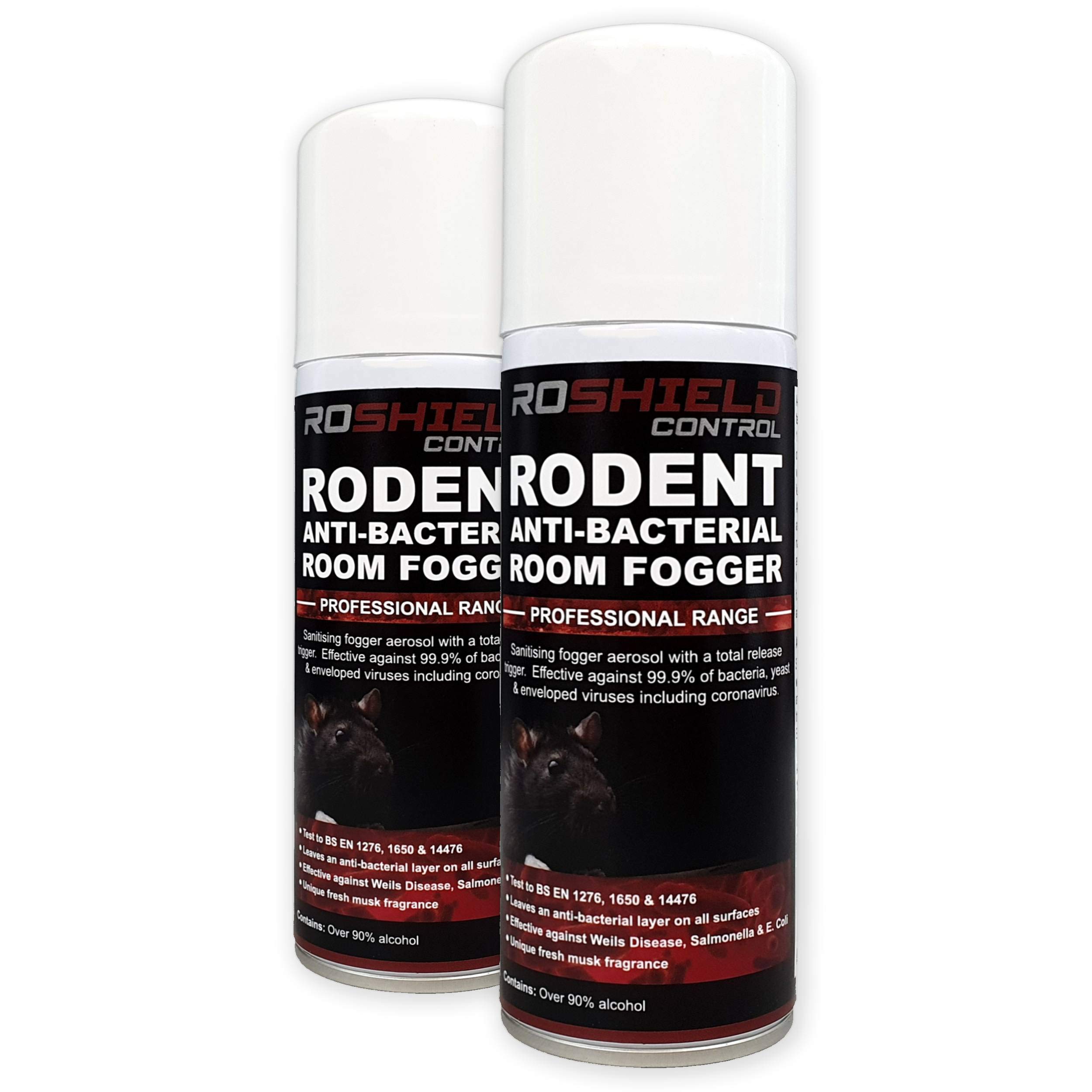 Buy Roshield Rodent Disinfectant Aerosol Room, Void & Attic Fogger