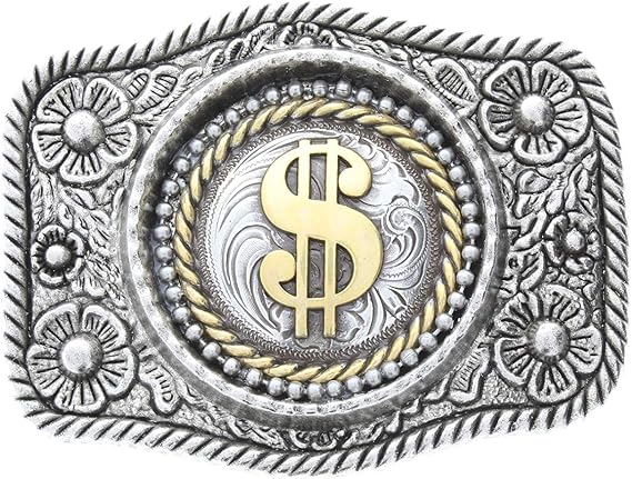 Dollar Sign Buckle, sold buckle only 