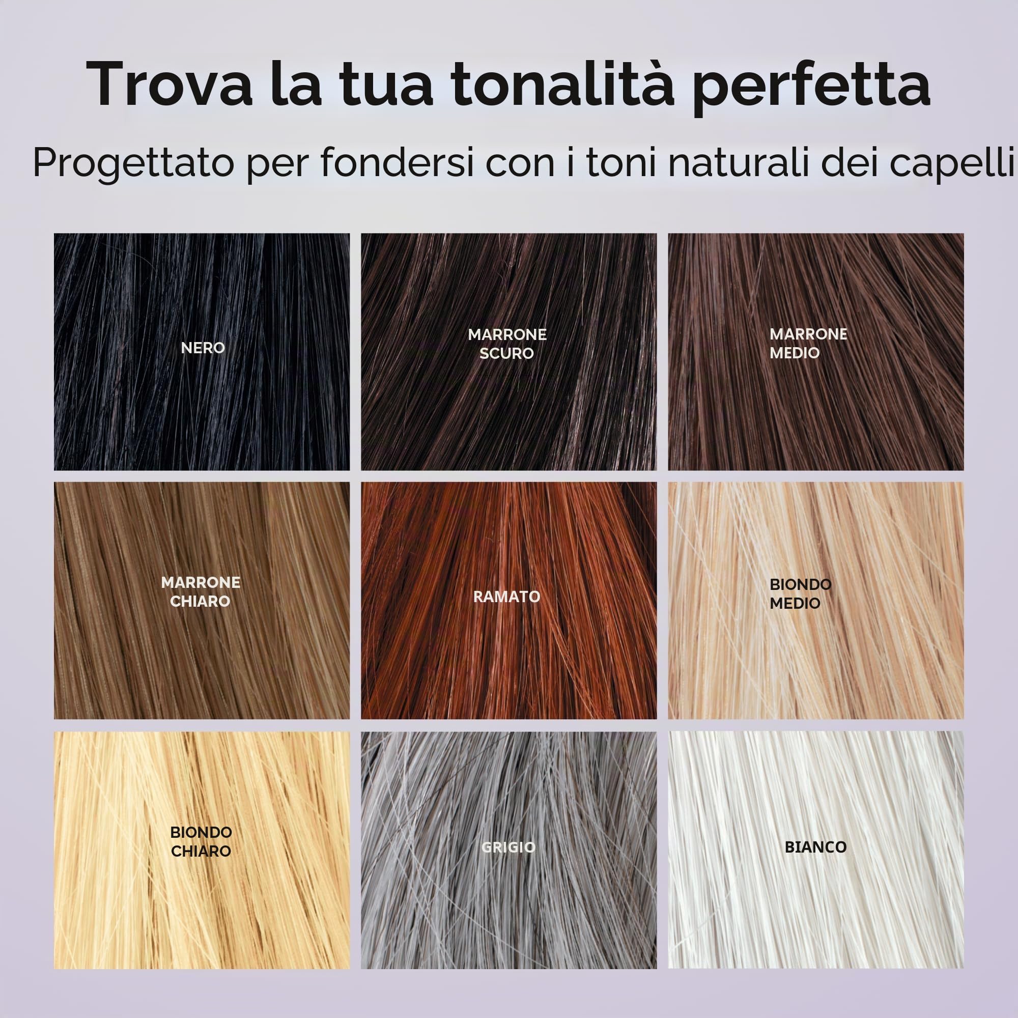 Toppik Fibre di cheratina per la costruzione dei capelli, Nero (Black), 55 g - etichetta in lingua Italiana