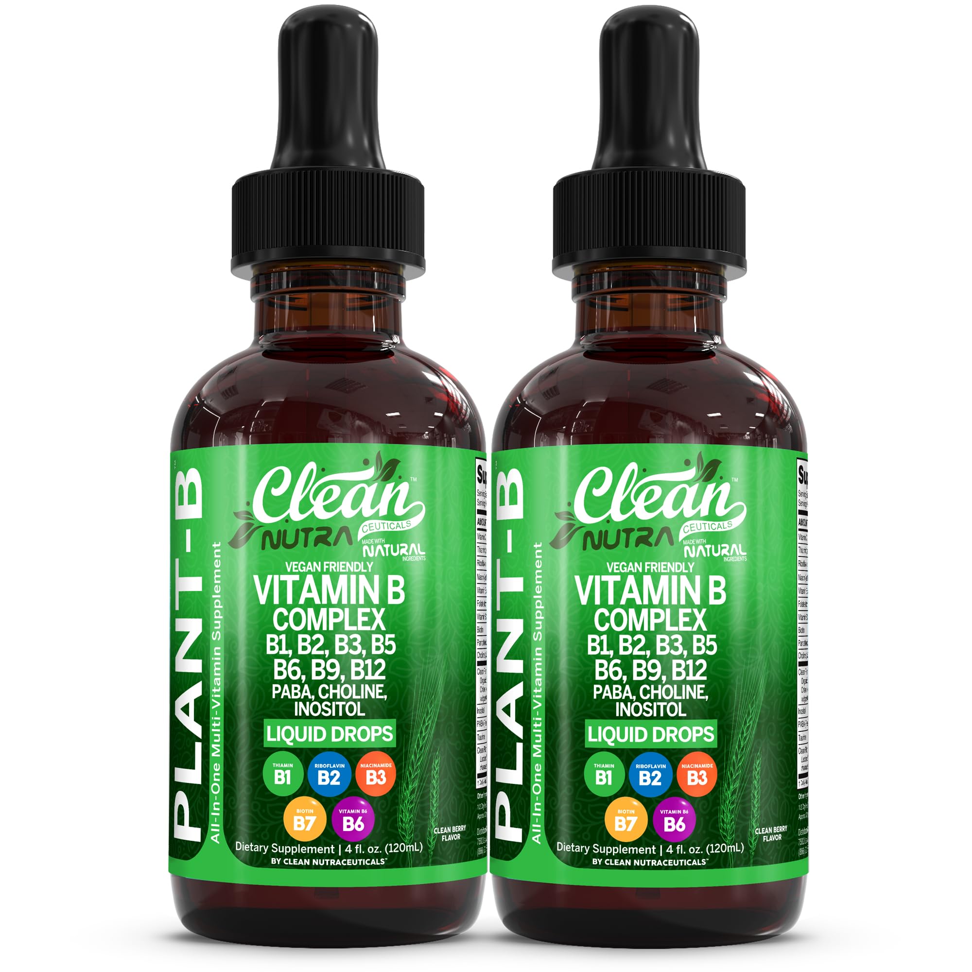 Vitamin B Complex Liquid Drops Plant-B