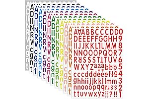 3024 Waterproof Stickers Letters for Endless Customization