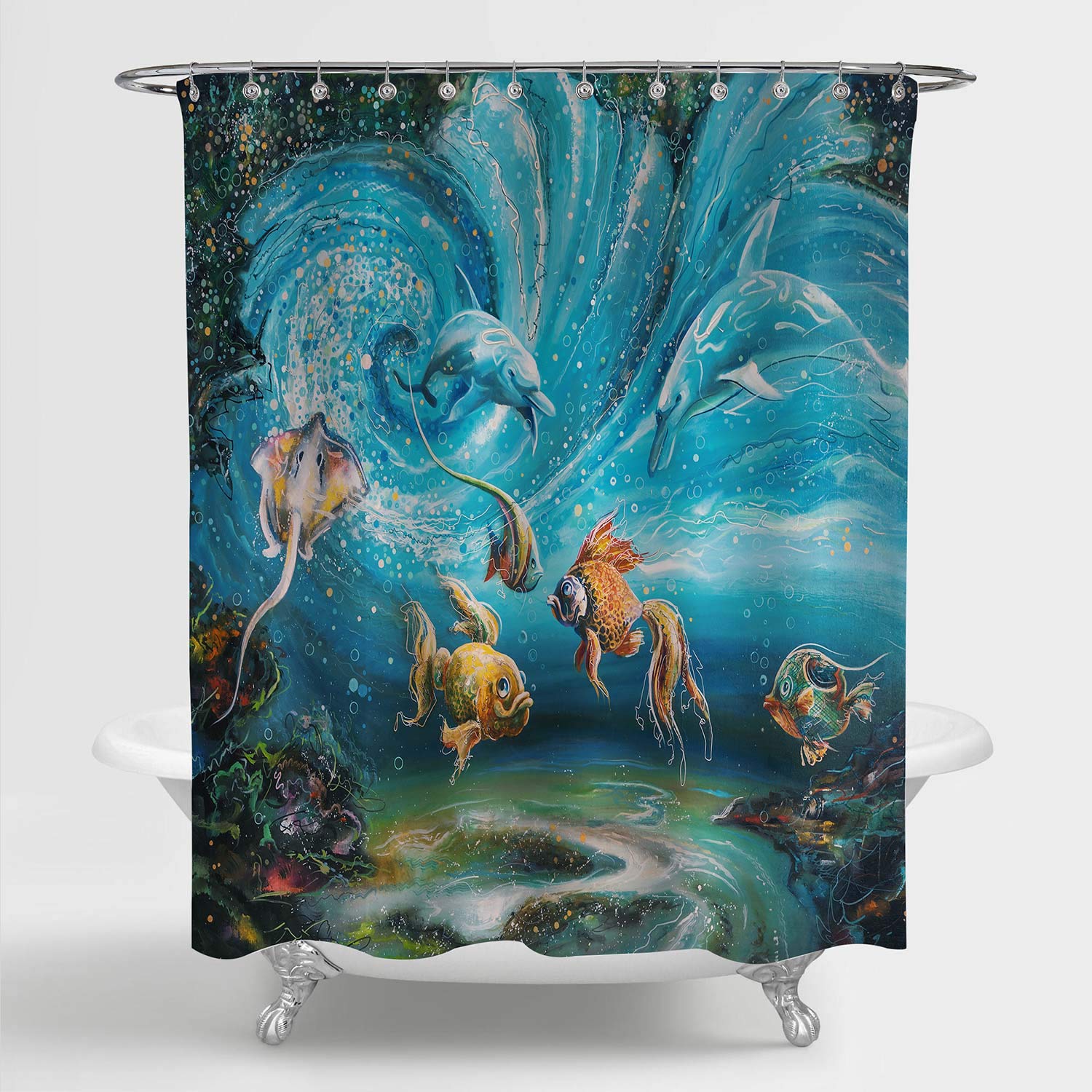 Art Deco Shower Curtains Curtains & Drapes 2023