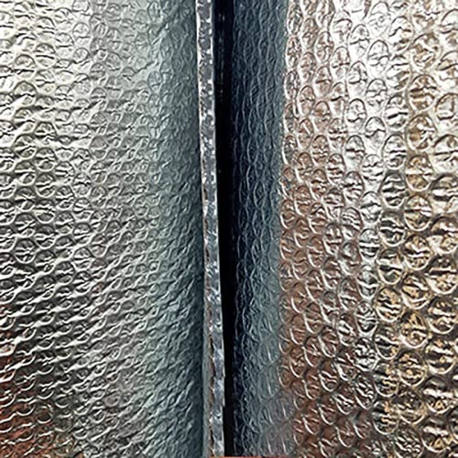 Odbijająca Ciepło Podwójna Warstwa Aluminium Folia Bąbelkowa Rolka Izolacyjna Paroizolacja Loft Wall Boat Loft Caravan Home Ścienna Szopa Różne,1 * 10M
