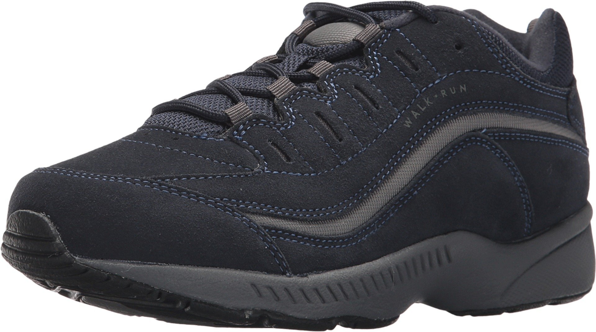 Easy Spirit Women's Romy Sneaker, Navy Suede, 6 UK