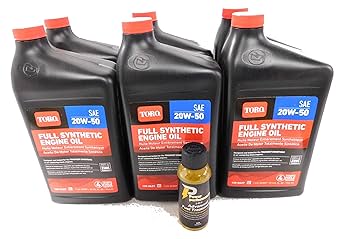 Amazon.com: Toro 6PK Genuine OEM 20W-50 Motor Oil 139-0627