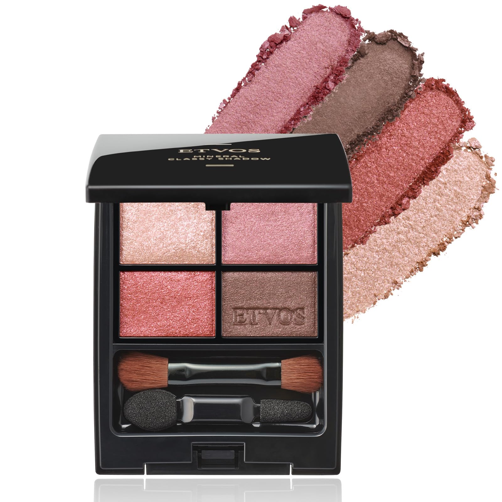 ETVOS Mineral Classy Shadow #Mellow Garnet【Limited Quantity】 (Eyeshadow, Sensitive Skin, Dullness, Dryness, Pearl, Gloss, Soap-off) : Beauty