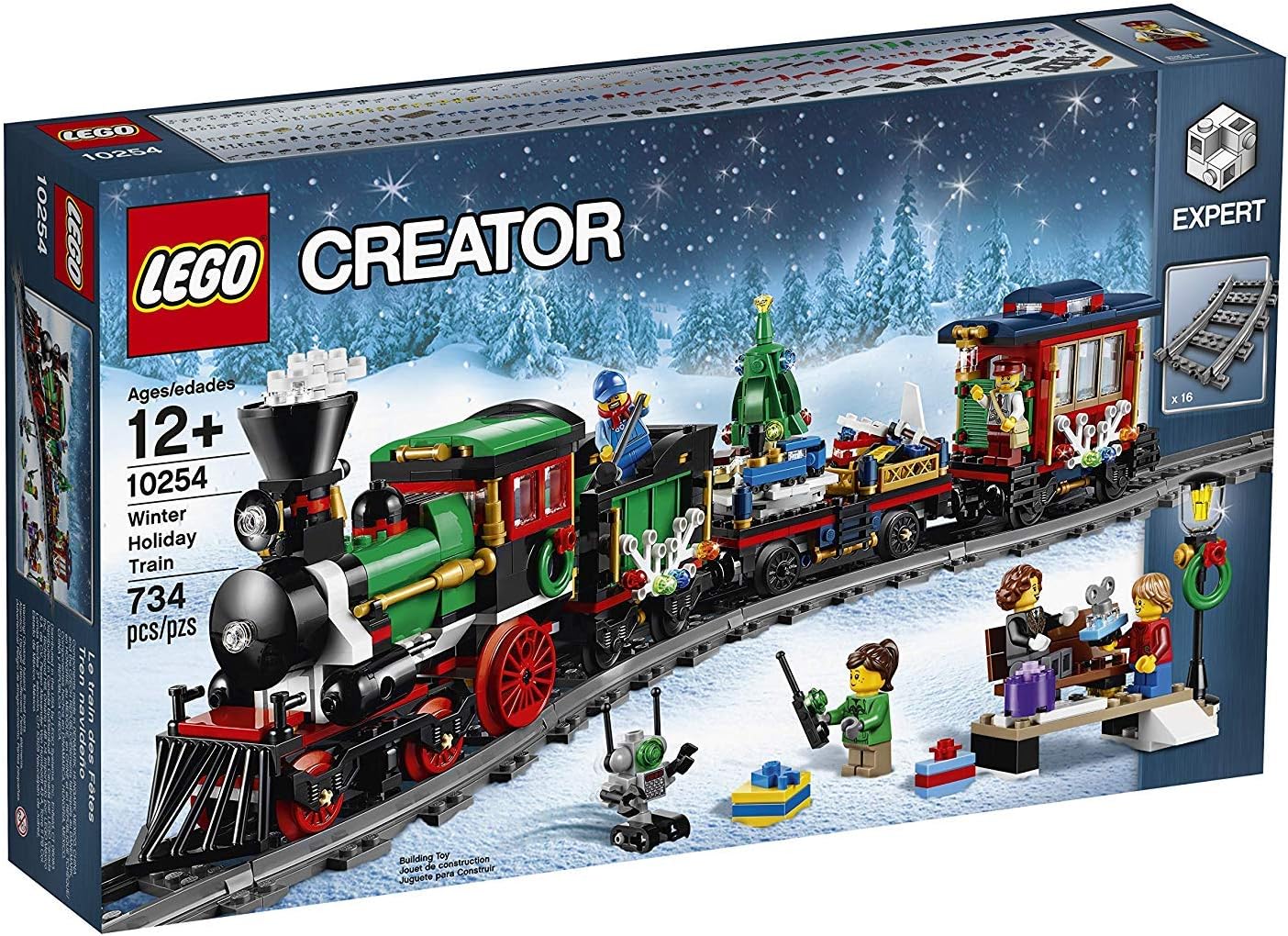 LEGO Creator Expert Winter Holiday Train 10254 Construction Set