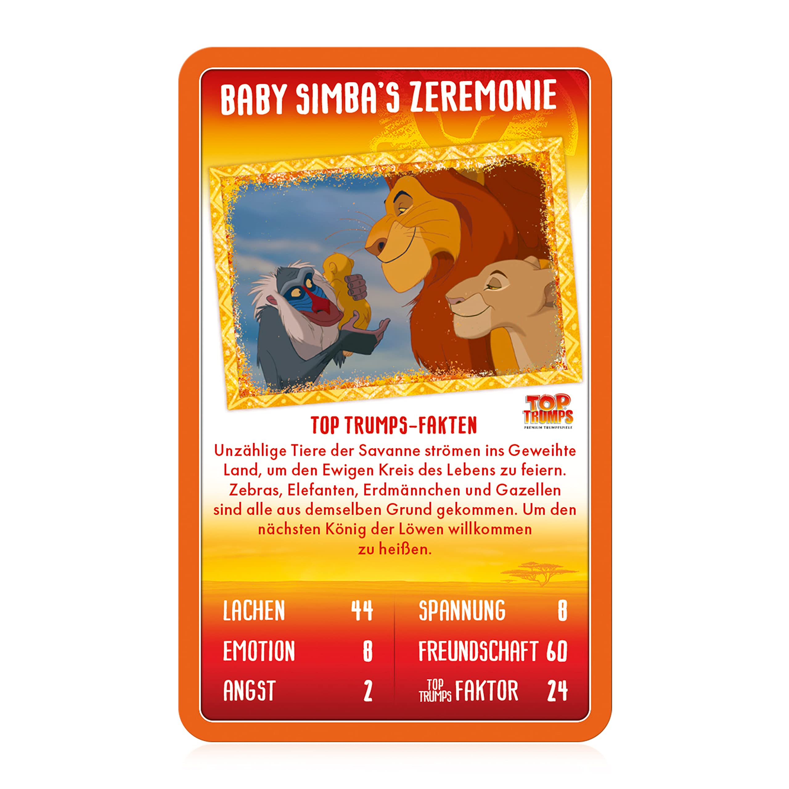 Winning Moves Top Trumps - Lion King