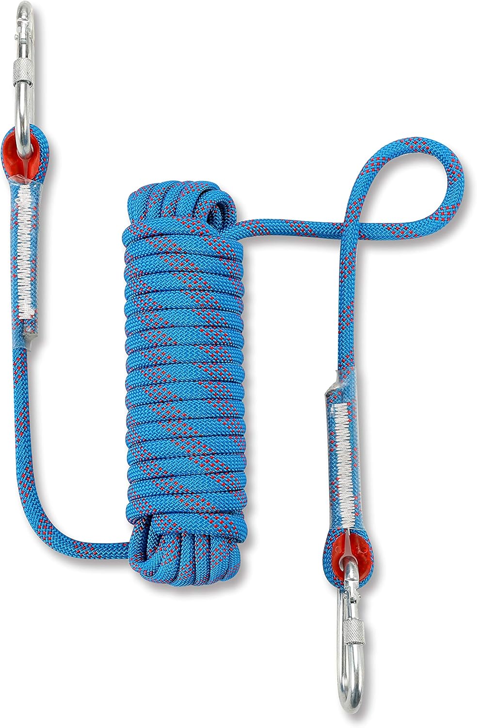 NIECOR 12MM Outdoor Climbing Rope 10M(32ft) 20M(64ft) 30M (98ft) Static
