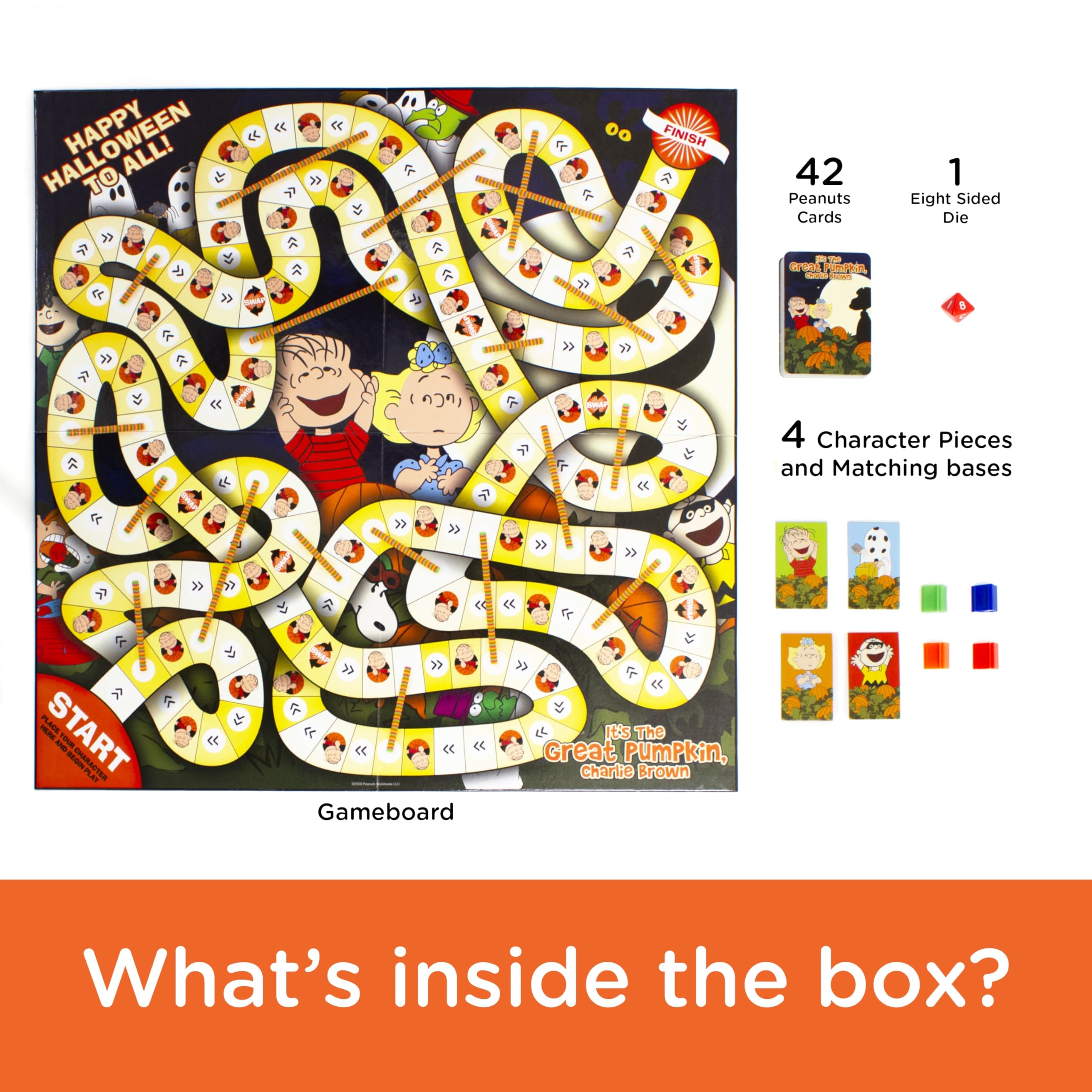 Amazon.co.jp: Peanuts Great Pumpkin ボードゲーム : おもちゃ