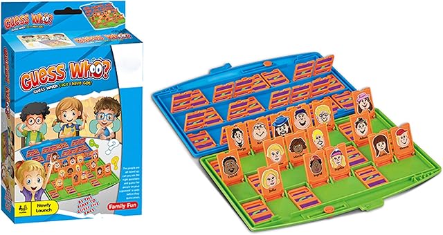 Coolstuffx Guess Who Family Game: Persons/Animals  with scoring markers. Small and portable - Good for your travels. (Guess Who)