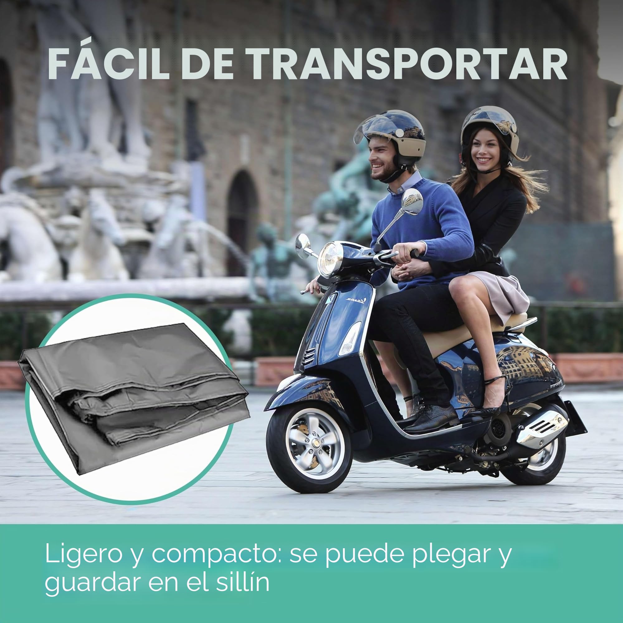Tempo di saldi Telo Copri Moto Impermeabile Protezione Fodera Bici Scooter Anti Polvere Pioggia