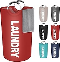 Vista 17 de StorageRight Cesta de Ropa Sucia Grande de 75L, Cesto de Ropa Sucia, Cesto de Ropa Sucia para Lavandería, Plegable, Cestas de Ropa Sucia