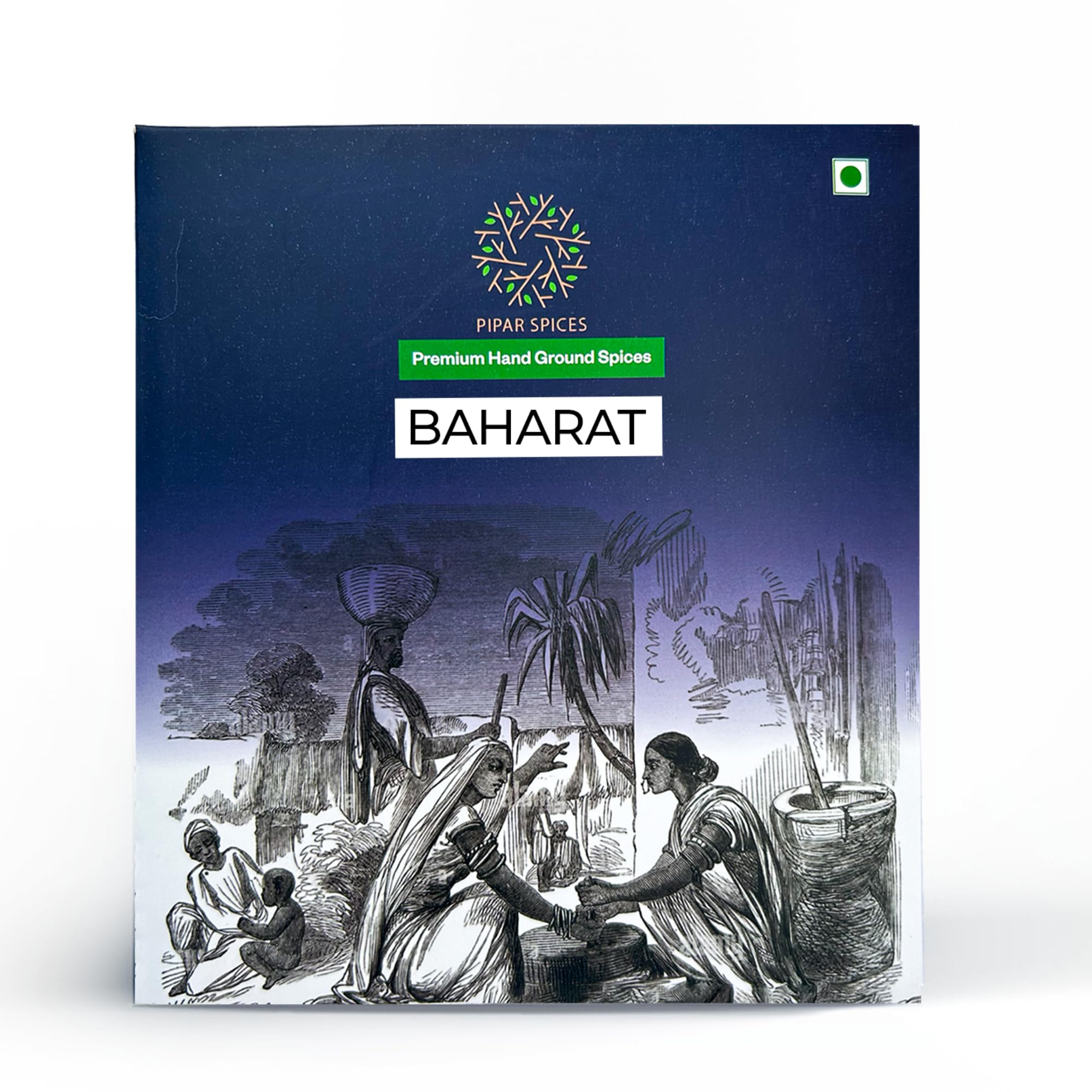 Pipar SpicesBaharat - Eastern Mediterranean Spice Blend, 200g (7 oz) | Hand Grounded For Rich Aroma And Flavor