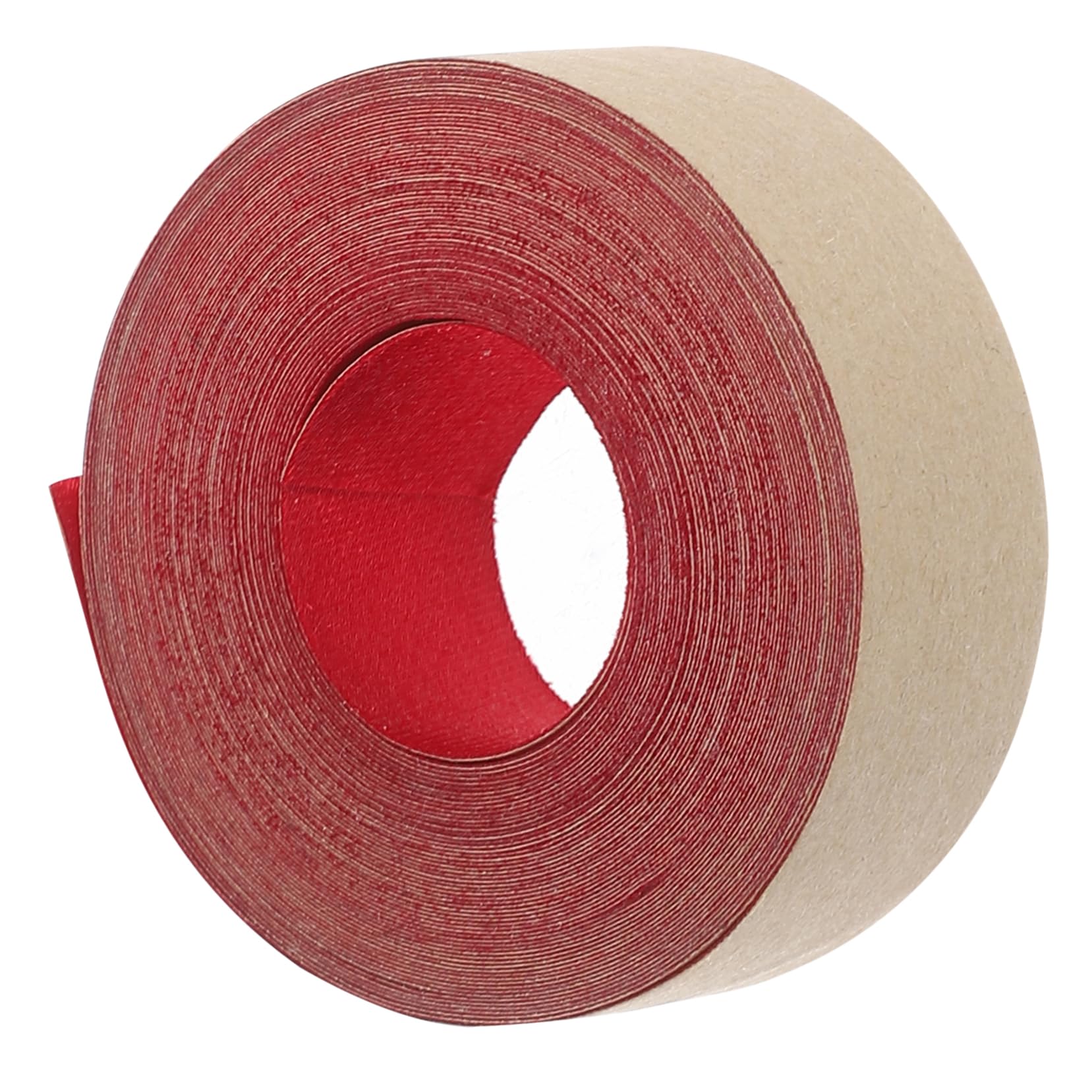 Self Adhesive Fabric Lampshade Edge Trim for Table Lamps Red Roll