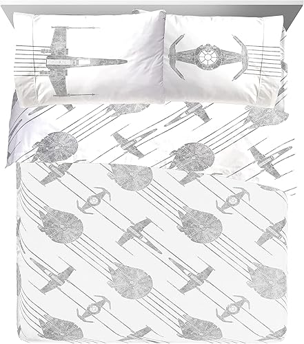 Vista 130 de Jay Franco Cars 95 de Disney y Pixar - Juego de sábanas de tamaño matrimonial Coches 95