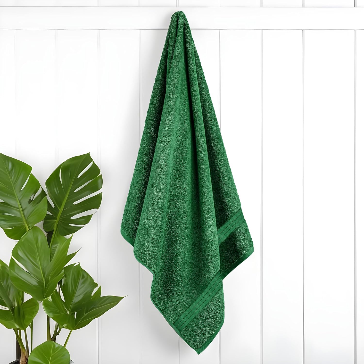 Bliss Casa 4 Pack 100% Cotton Bath Towels - Ultra Soft & Highly Absorbent Thick Bathroom Towel Set (27 X 54 Inch) - Durable, Luxurious, Quick-Dry & Long-Lasting Premium Quality Towels for Everyday Use