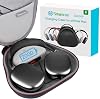 Smatree Airpods Max Charging Dock NOT fit 2024 Released for Airpods Max NOT Type-C, 2000 mAh Battery Charging Station Case, Travel Portable Bag