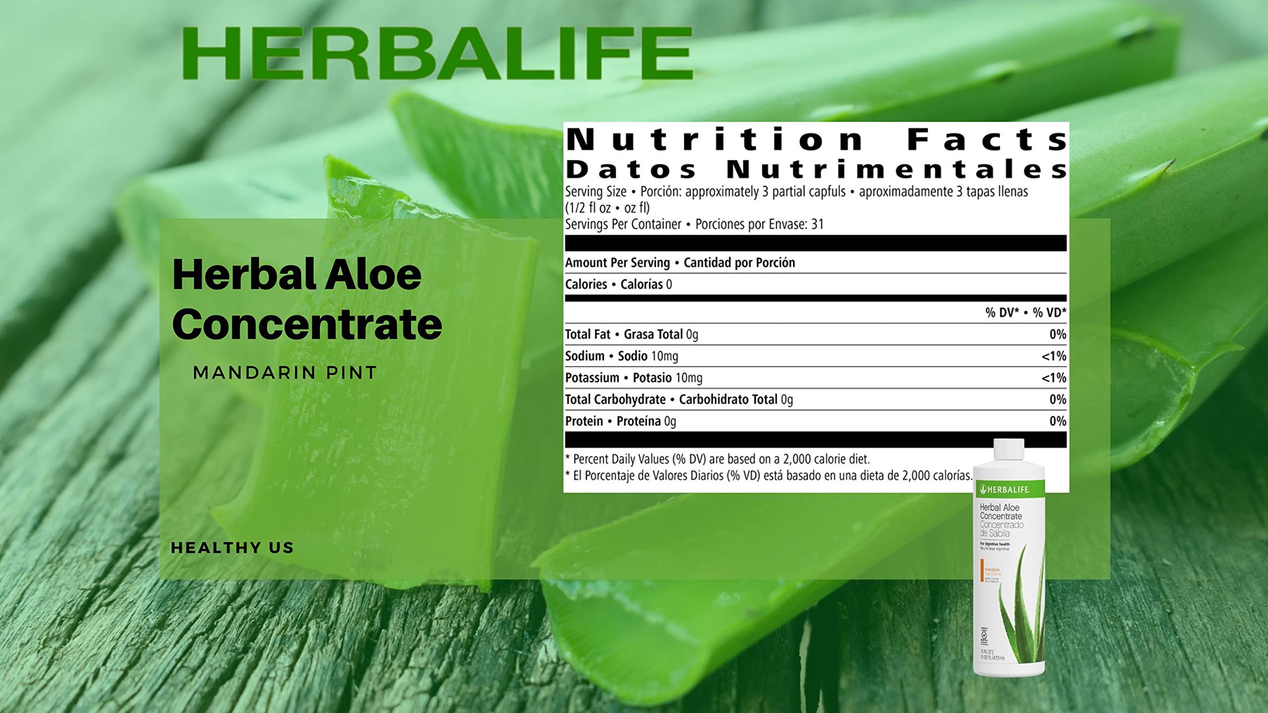 Amazon.com: Herbalife Duo Pack Herbal Aloe Concentrate Pint: Mandarin  Flavor 16 FL Oz (473 ml) with Herbal Tea Concentrate: (Choose Your Flavor)  3.6 Oz, Gluten-Free, 0 Calories, 0 Sugar, Naturally Flavored :