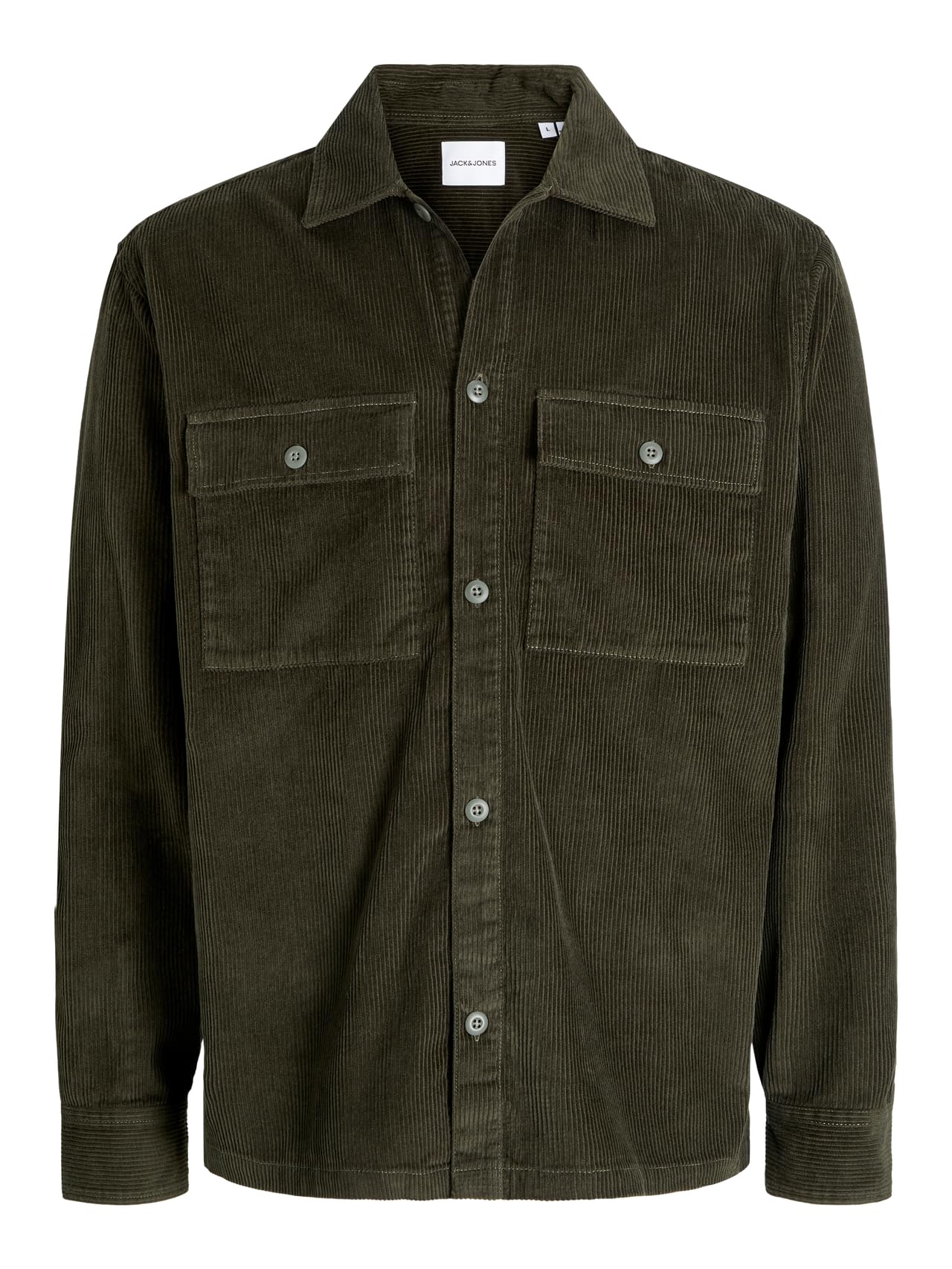 JACK & JONES Jjeperfect Corduroy Overshirt Ls Sn, Rosin, XL