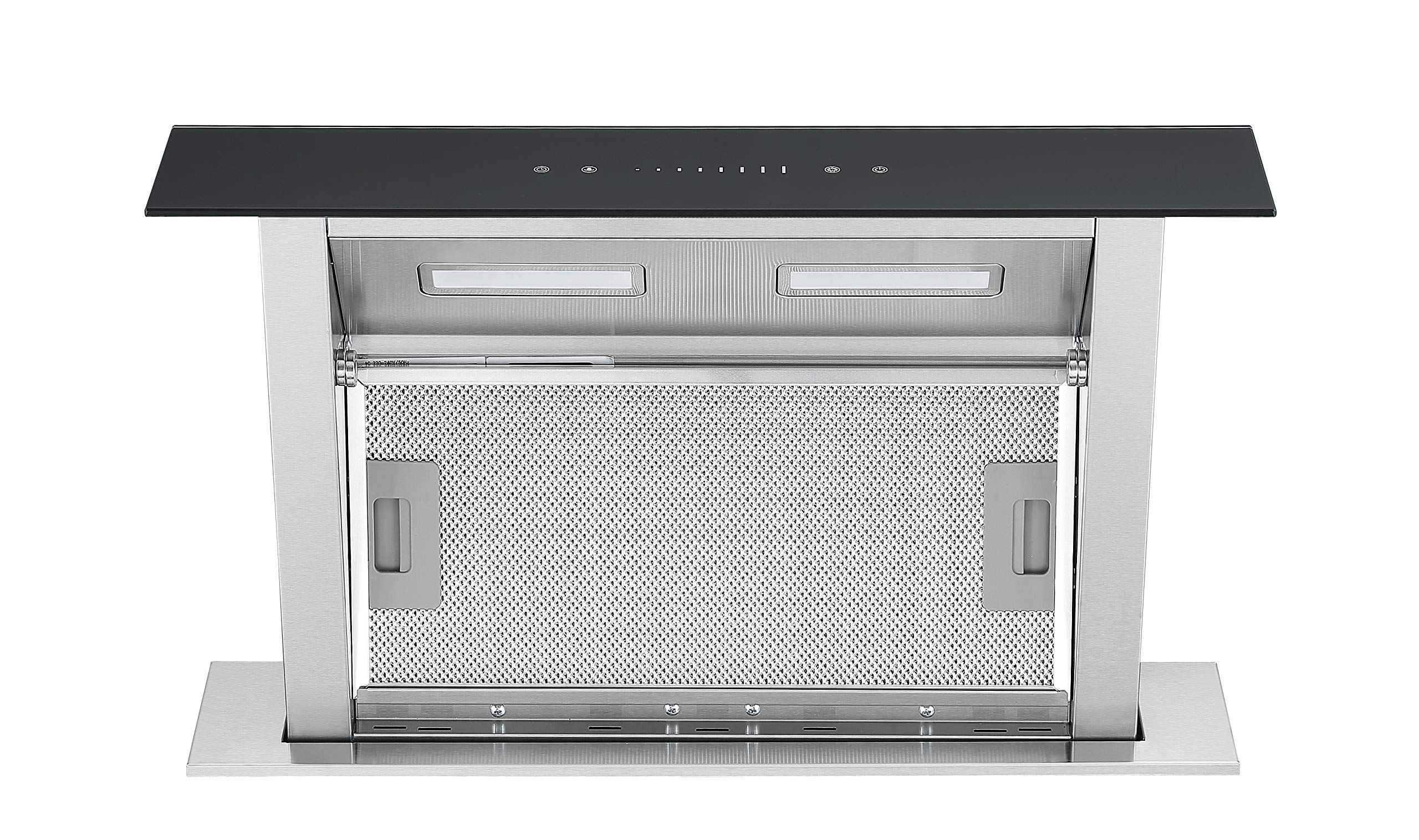 Cookology Downdraft Cooker Hood, Builtinto Island Worktop Extractor