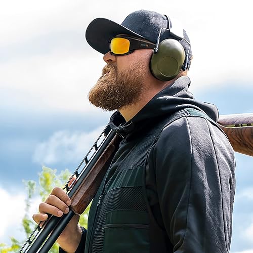 Miniatura 8 de Venture Pro Outdoors Kit de lentes de seguridad con lentes intercambiables, protección UV antiarañazos, protección ocular de caza para hombres y