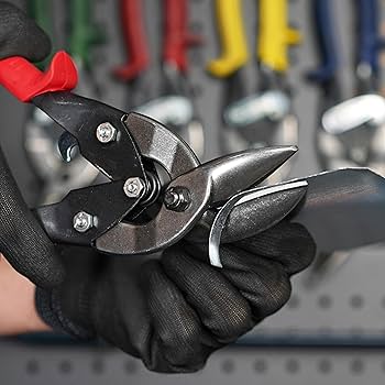 Midwest Tool & Cutlery Aviation Snip - Right Cut Offset Tin