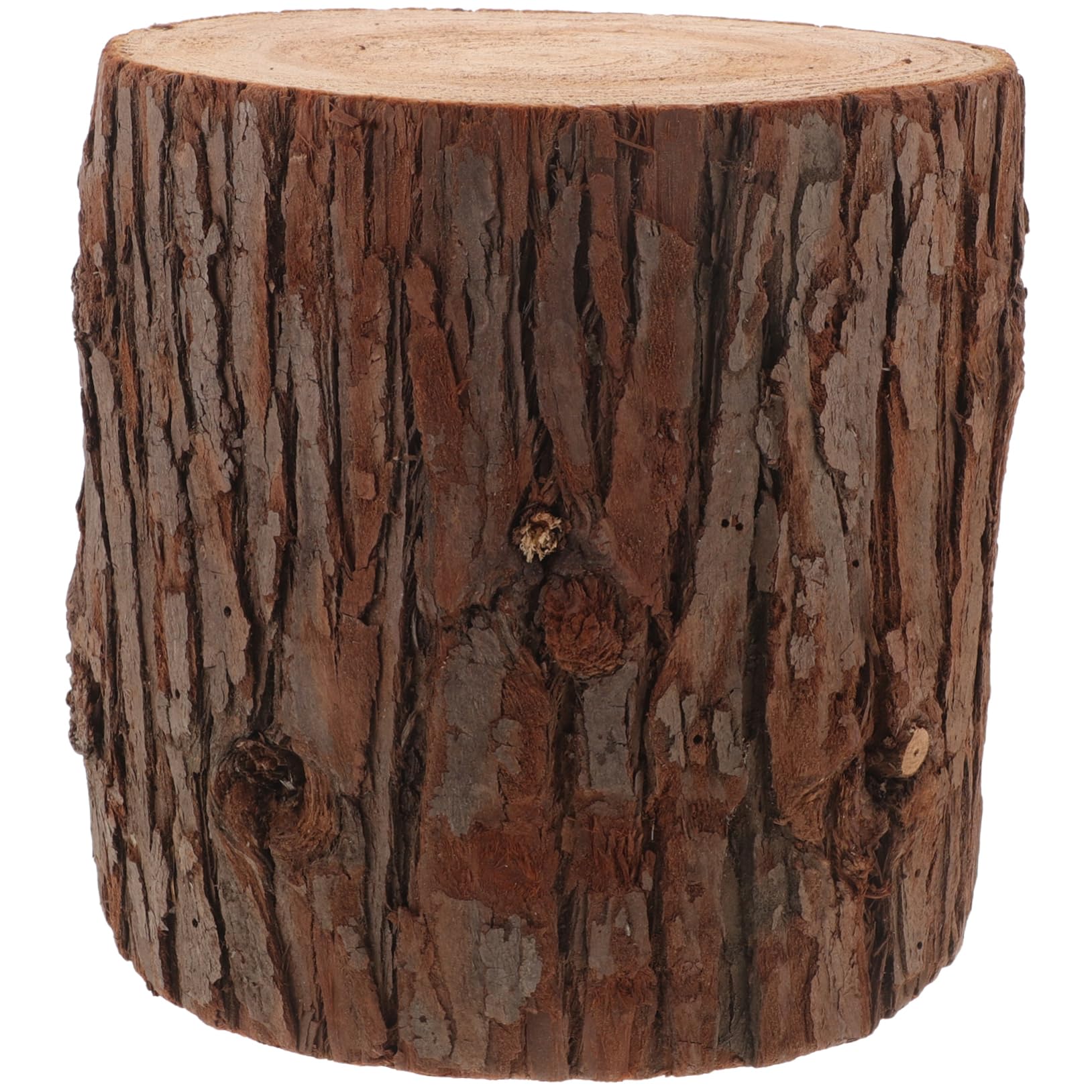 Mobestech Ceppo Di Legno Naturale Per Tavolino Da Caffè Base Espositiva Forma Di Tronco d Albero Supporto Per Decorazioni Fai Da Te e Eventi Speciali