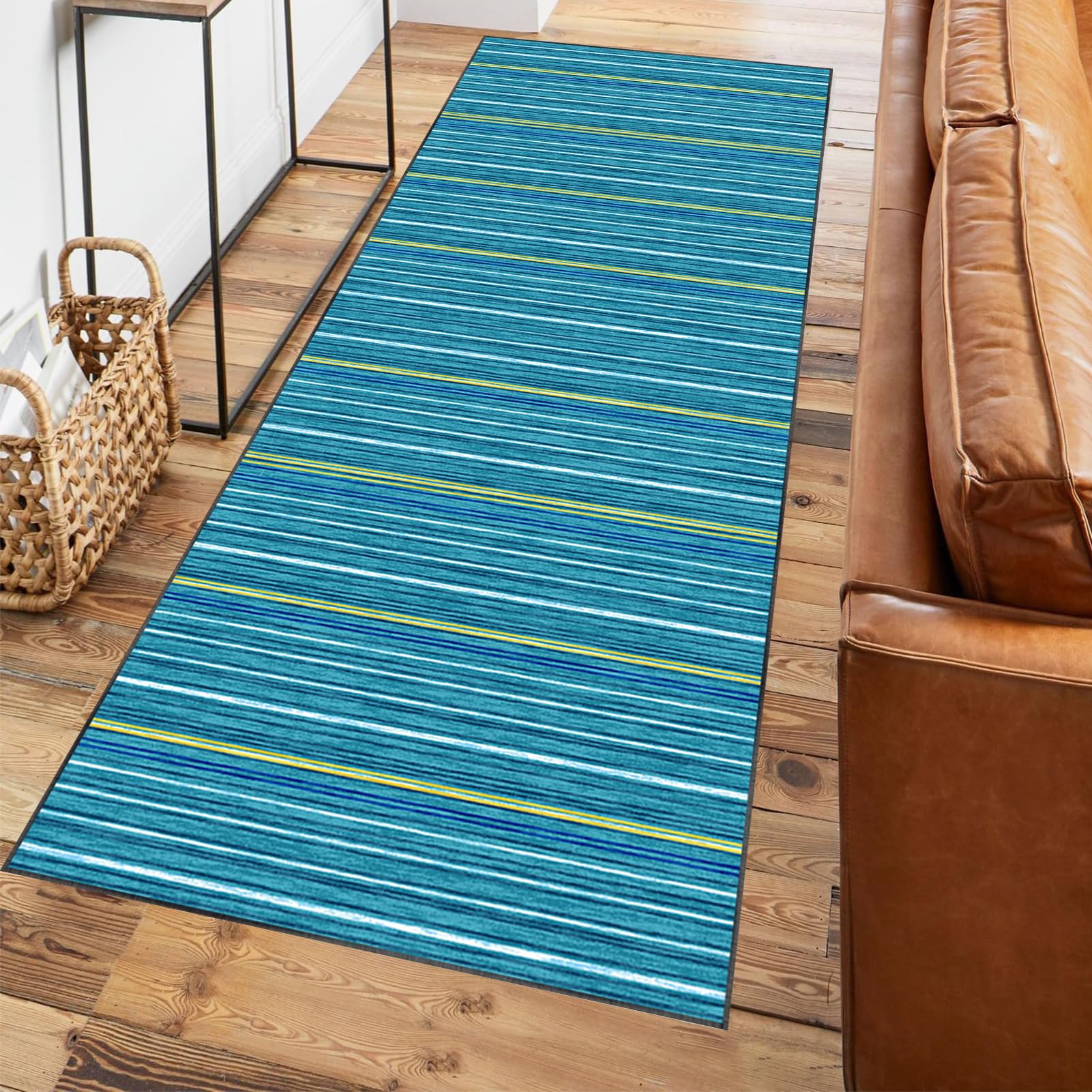Tappeto Passatoia per Ingresso 100 x 300 cm, Tappeto Passatoia per Corridoio Moderno Tappeto Runner Cucina Lavabile Tappeto per Cucina, Soggiorno, Camera da Letto, Ingresso, Lavanderia
