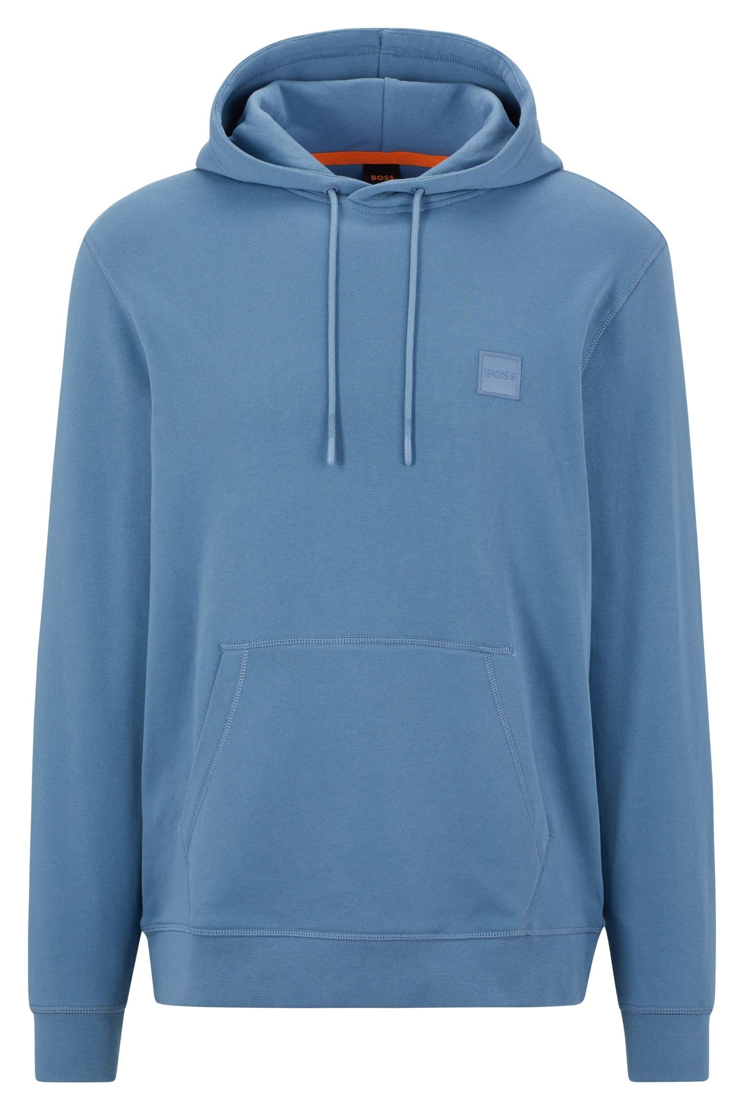 BOSSMens Logo Patch Hoodie