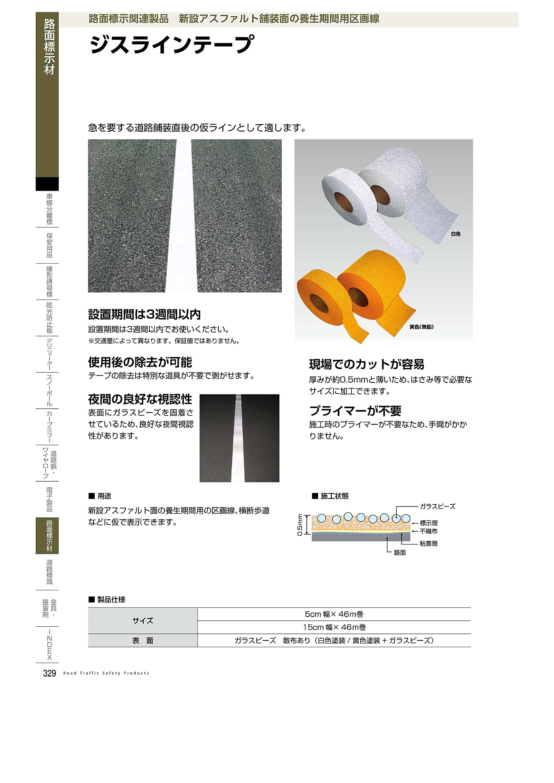 Amazon | 積水樹脂株式会社 ジスラインテープ 白色 （仮ラインテープ 