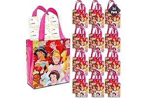 Disney Princess Party Favor Bag Set – 24 Pack of 8" Disney...