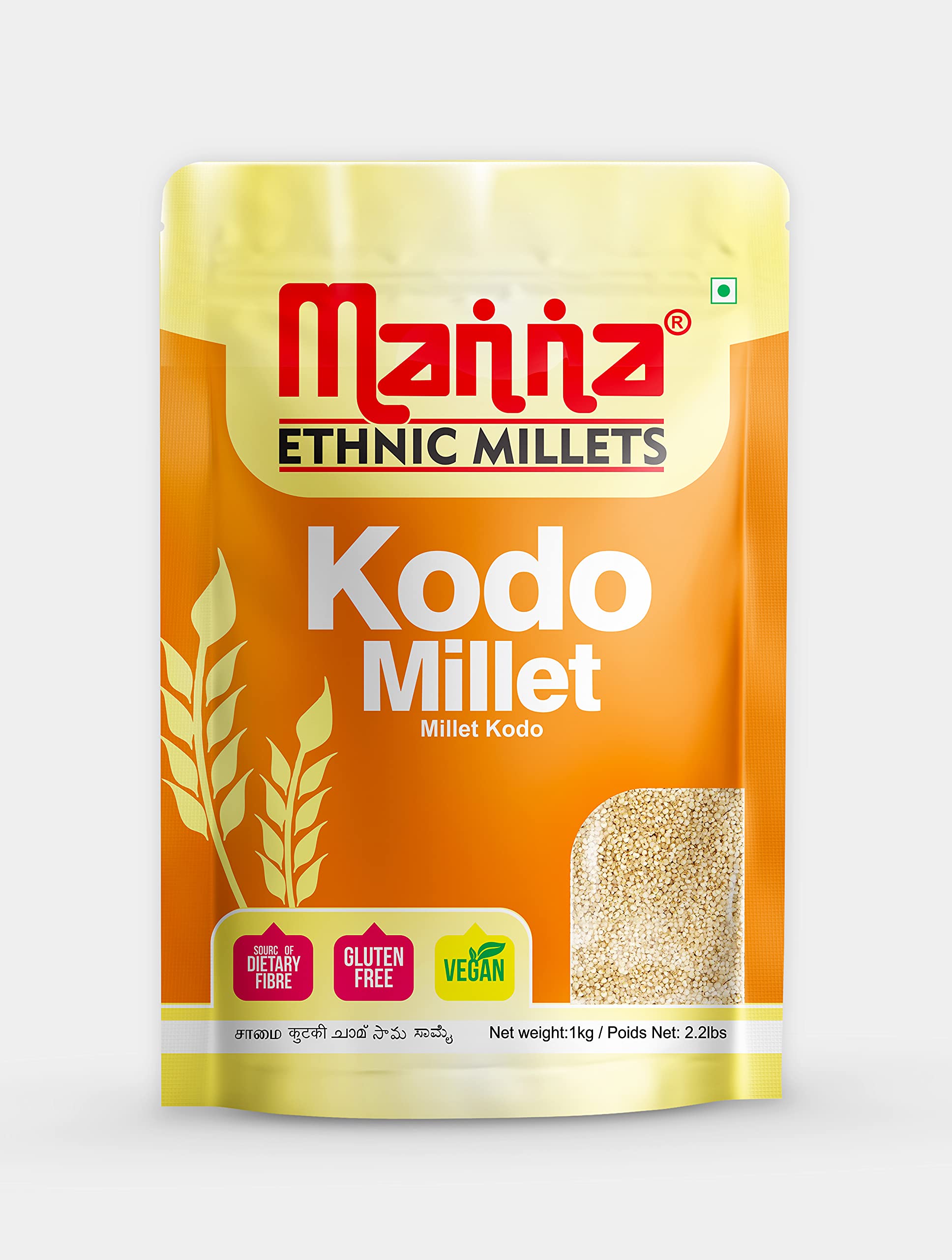Buy Manna Millets 5kg Natural Grains Combo Pack of 5 Foxtail 1kg