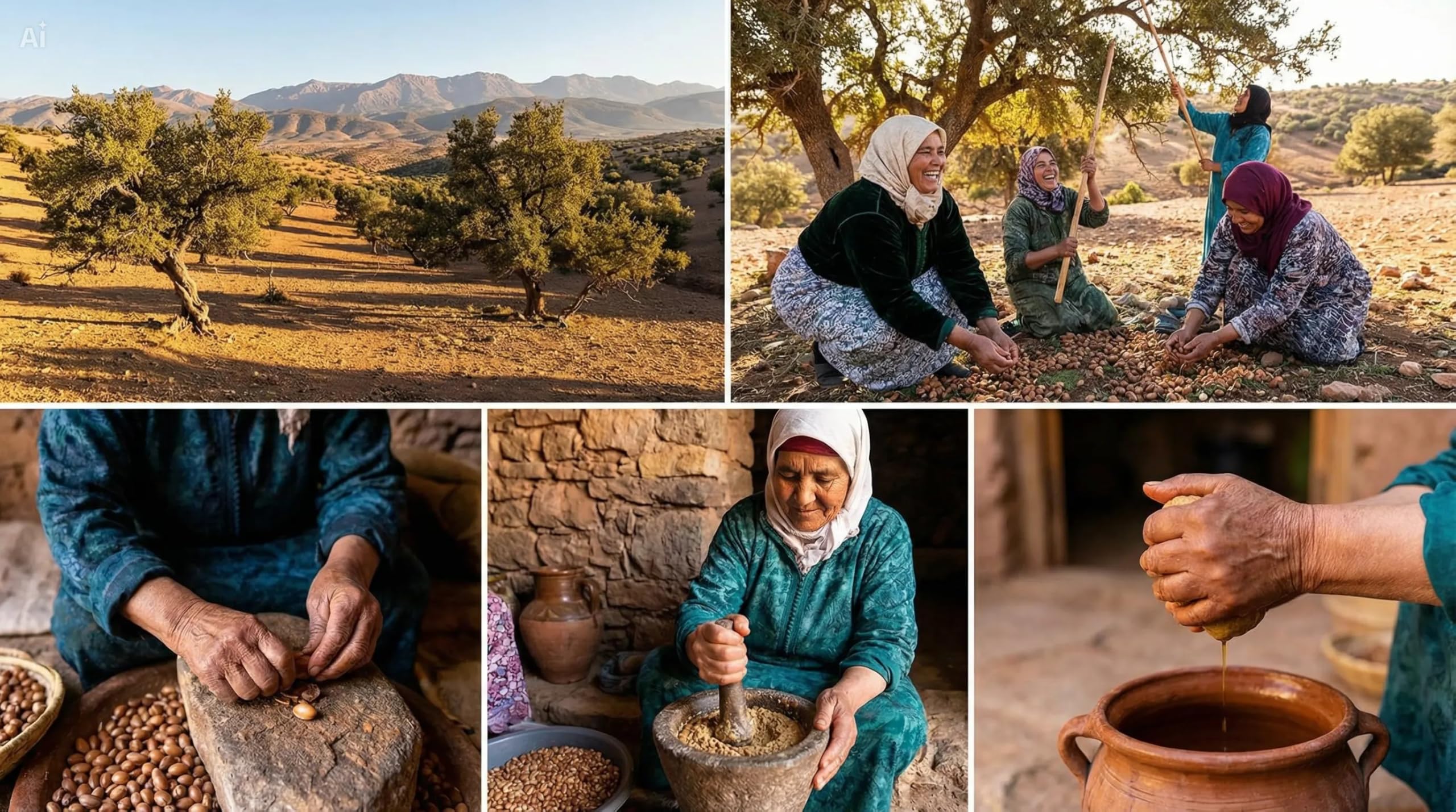 Olio di argan marokèa