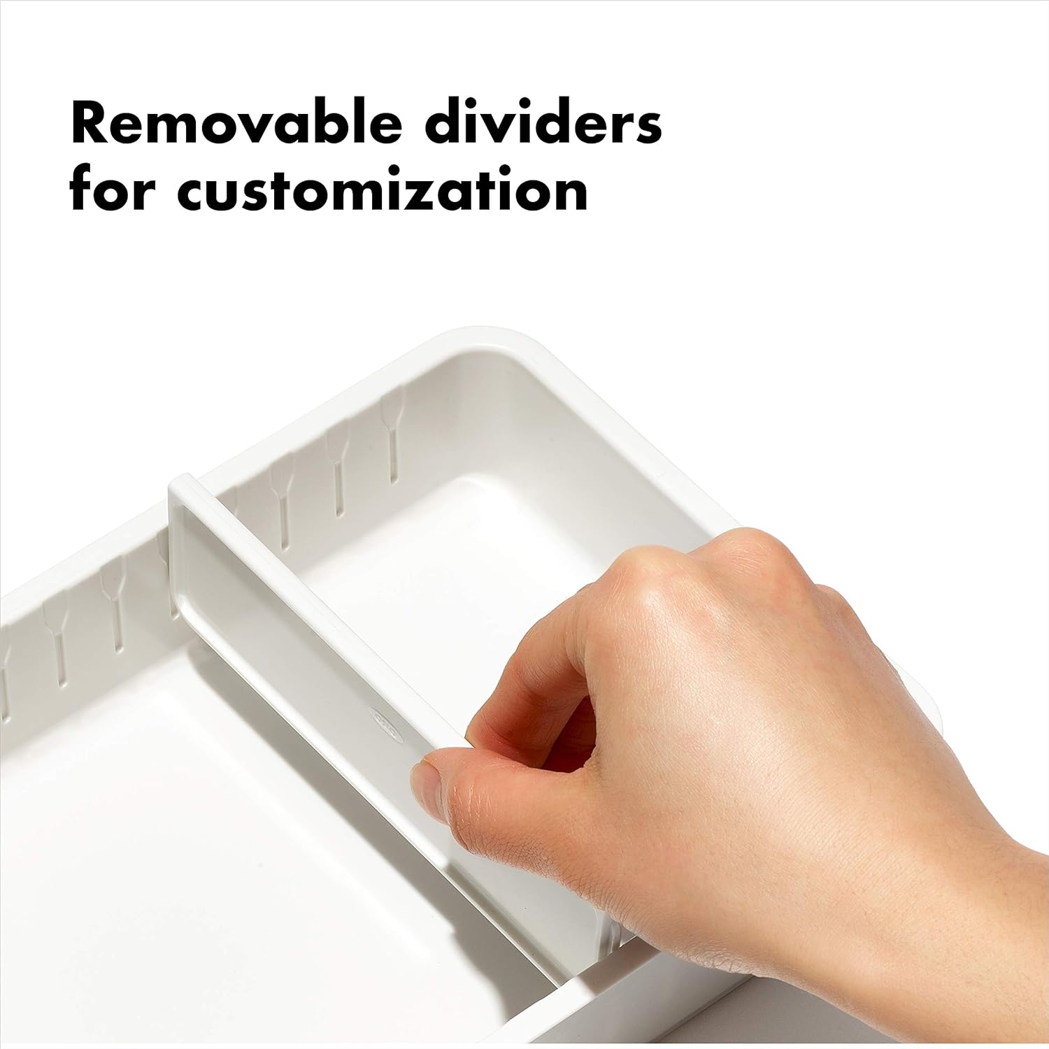 OXO Good Grips 3-Piece Slim Adjustable Drawer Bin Set