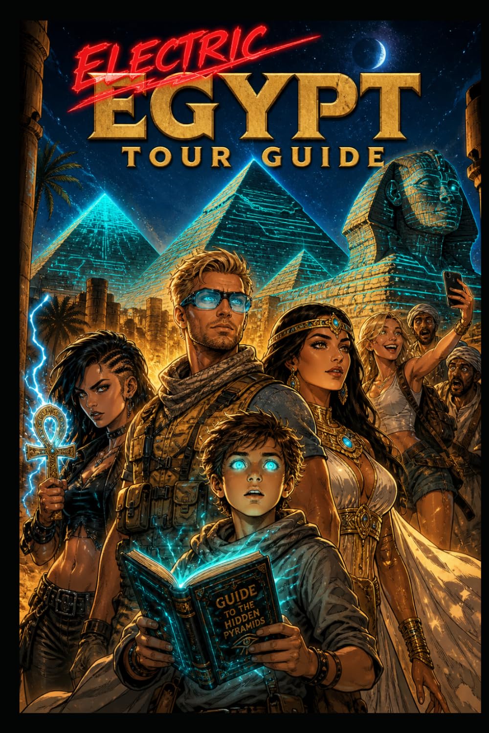 Egypt Electric Tour Guide: An Electrician's Guide to Reading Ancient Egypt — Hieroglyphs, EMF Data & Temple Walkthrough
